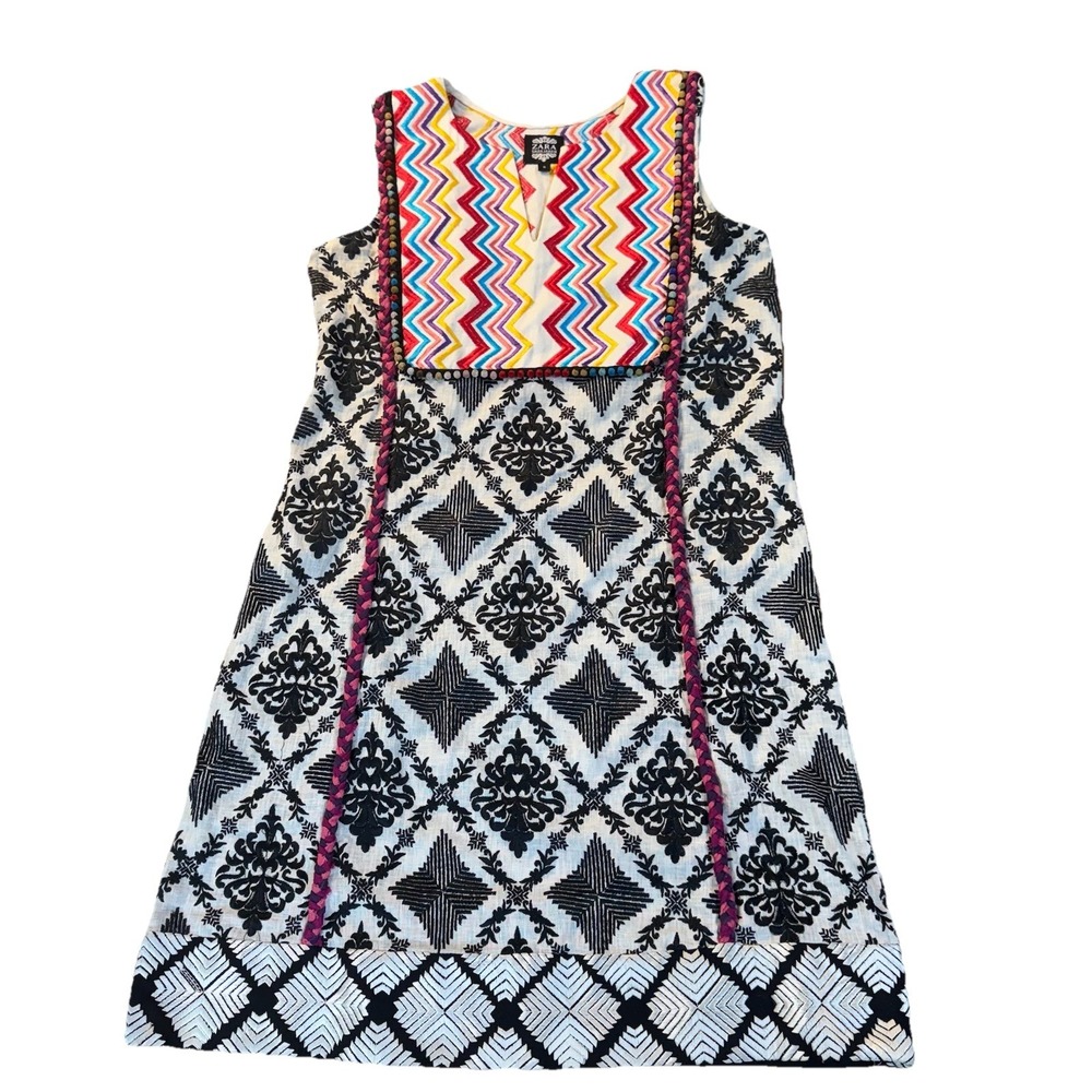 Zara Shahjahan Dress Ethnic Luxury Size Small‎ Very Small Flaws* Colorful